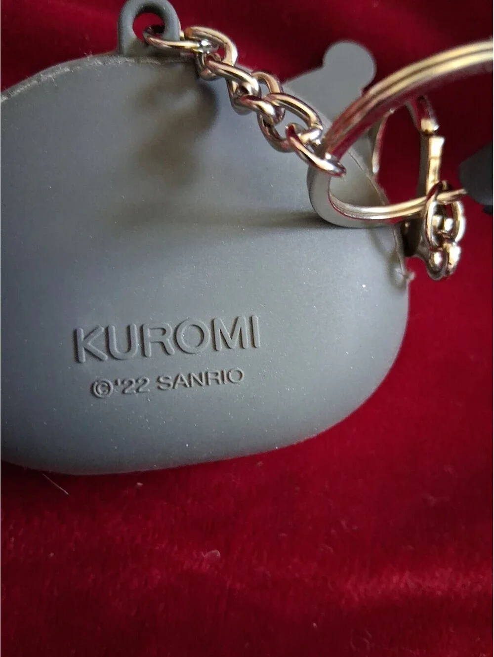 Kuromi Cartoon Small Wallet Key Ring